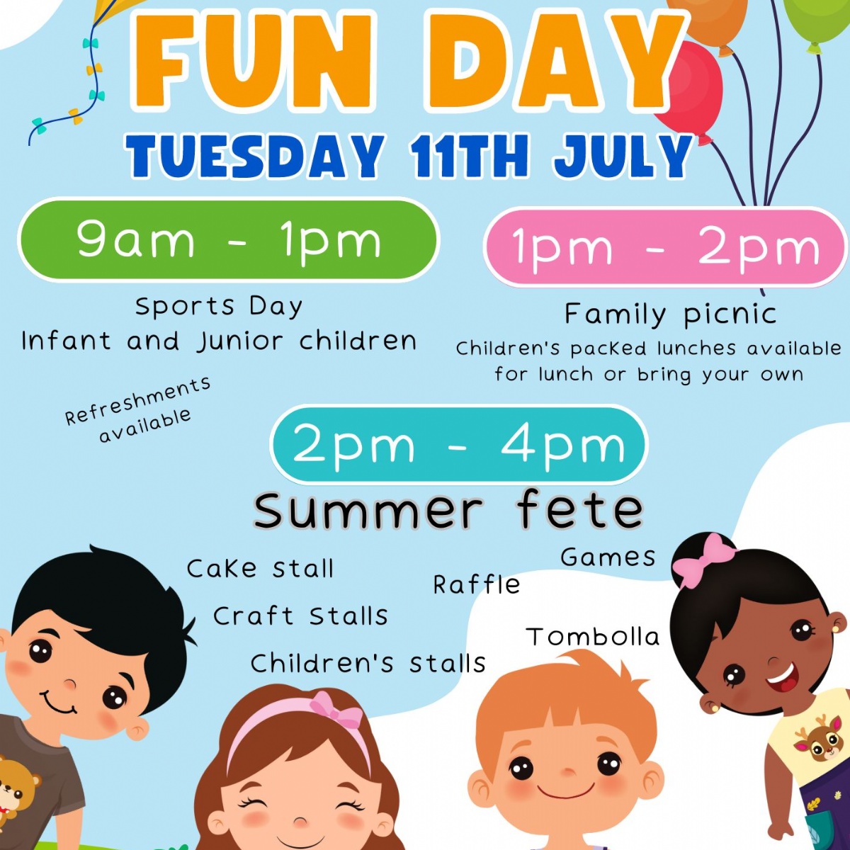 Llanhari Primary School - Summer fun day